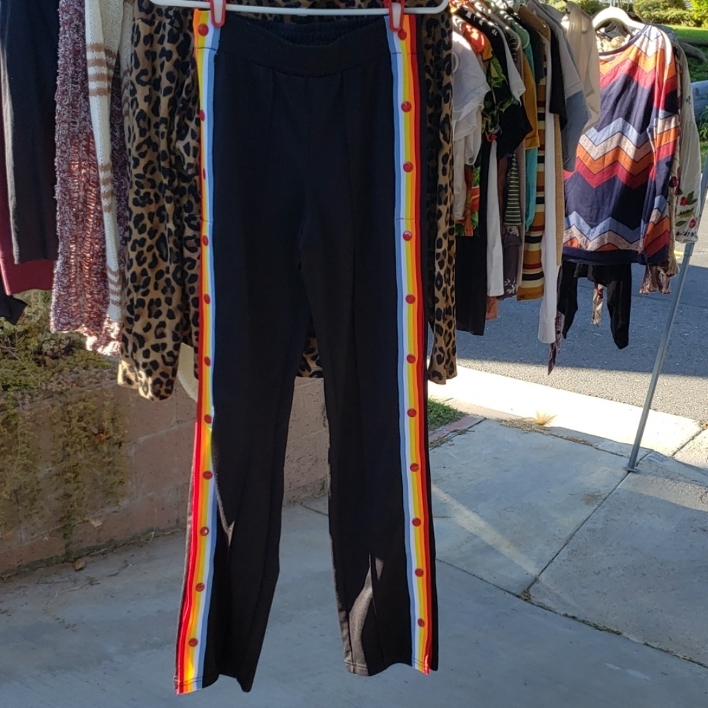 Almost tear away pants. Can unsnap up to shorts.